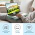 Foldable Laptop Desk for Bed & Couch